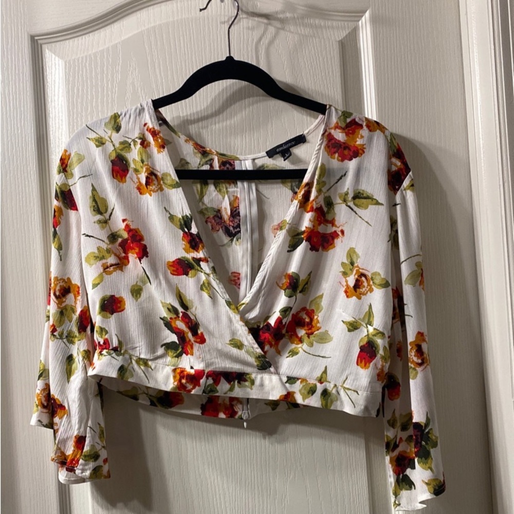 Ambiance Rayon Floral Top